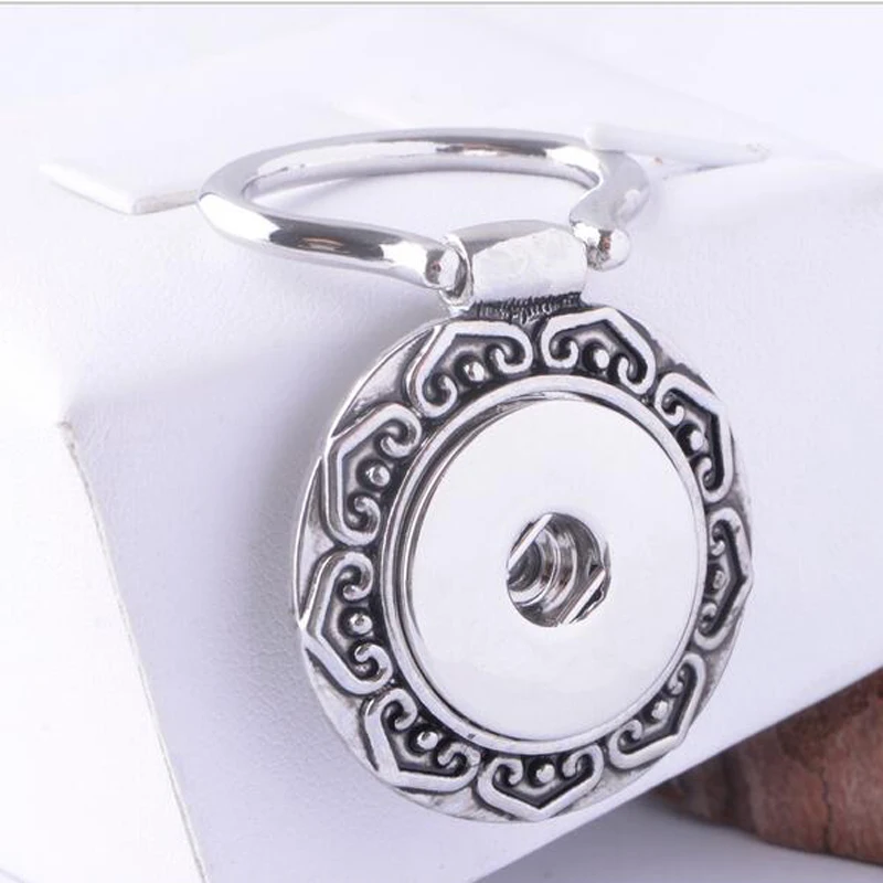 6 шт. древнее серебро магнитный держатель для очков удостоверения личности ярлыка магнитная брошь 18 мм