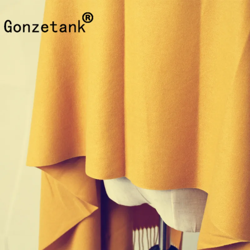 Gonzetank Элитный БРЕНД Новинка 2017 года женские выгорания длинные куркума кисточкой