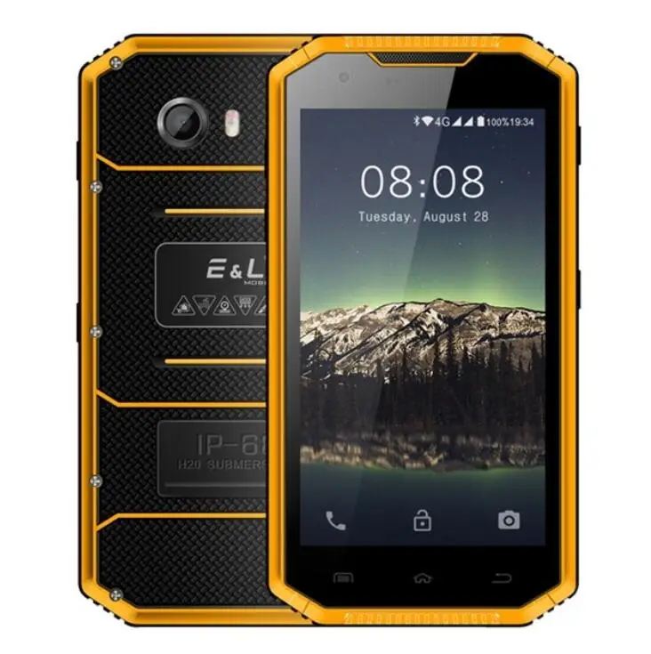 Оригинальный E & L W7S 4G LTE MTK6737 четырехъядерный мобильный телефон 5 0 дюймов ips HD 2 Гб ram