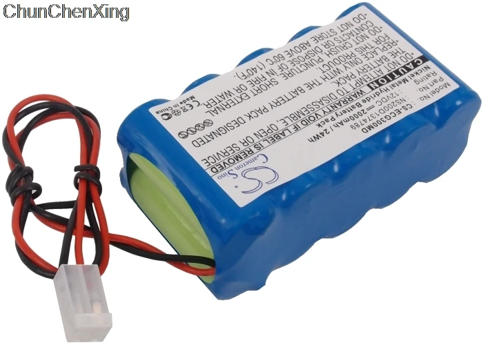Аккумулятор Cameron Sino 2000mAh для Biocare ECG-100 ECG-101 ECG-101G ECG-300 ECG-300G Cardipia 800C ECG-101A ECG-300A |