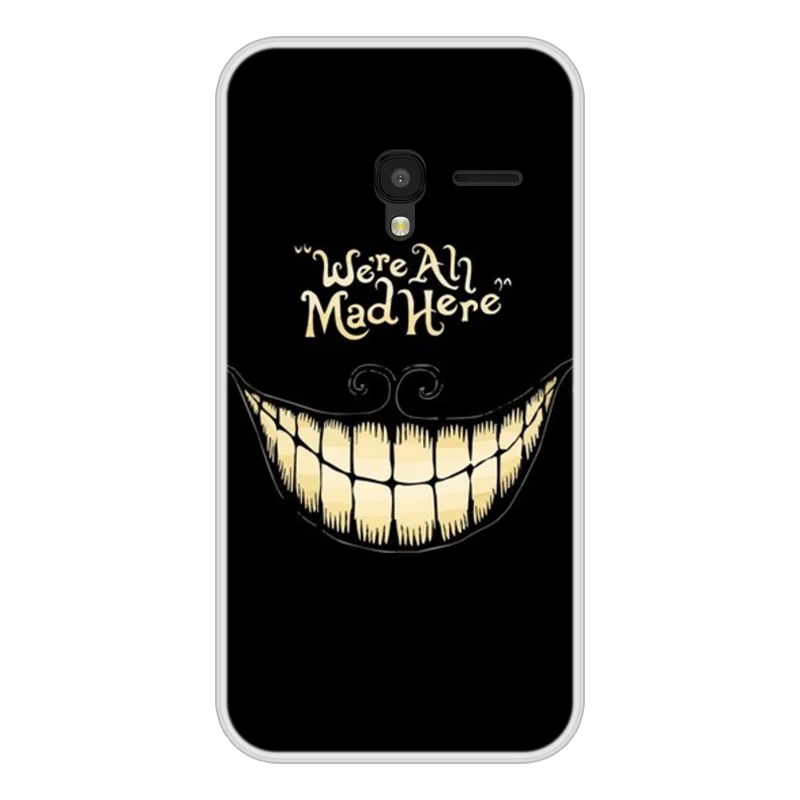 Чехол для Alcatel Pixi 3(4,5) Мягкий Силиконовый ТПУ шикарный узорный принт для Alcatel Pixi 3 4,5 чехол для телефона