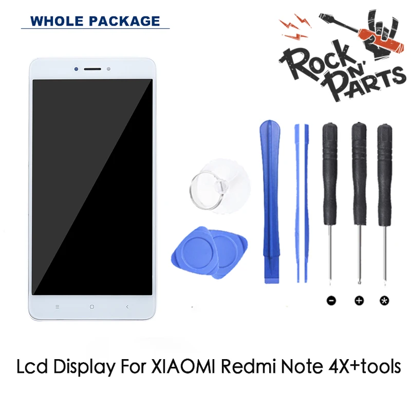 ЖК-дисплей сенсорный экран дигитайзер с рамкой для Xiaomi Redmi Note 4x 4 глобальная