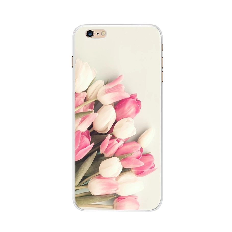 Чехол для iphone 6 s силиконовая Мягкая задняя крышка телефона чехол S бампер защиты