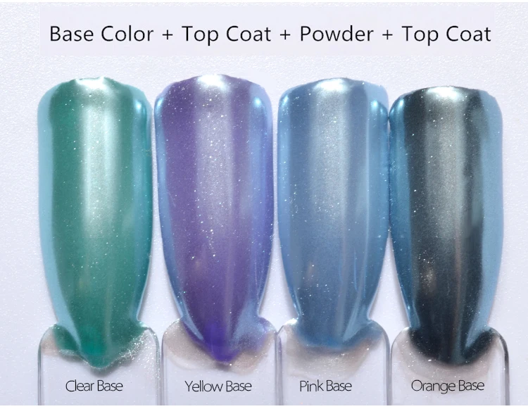 2 г/кор. Алмазная перламутровая пудра для маникюра мерцающие порошки зеркало с