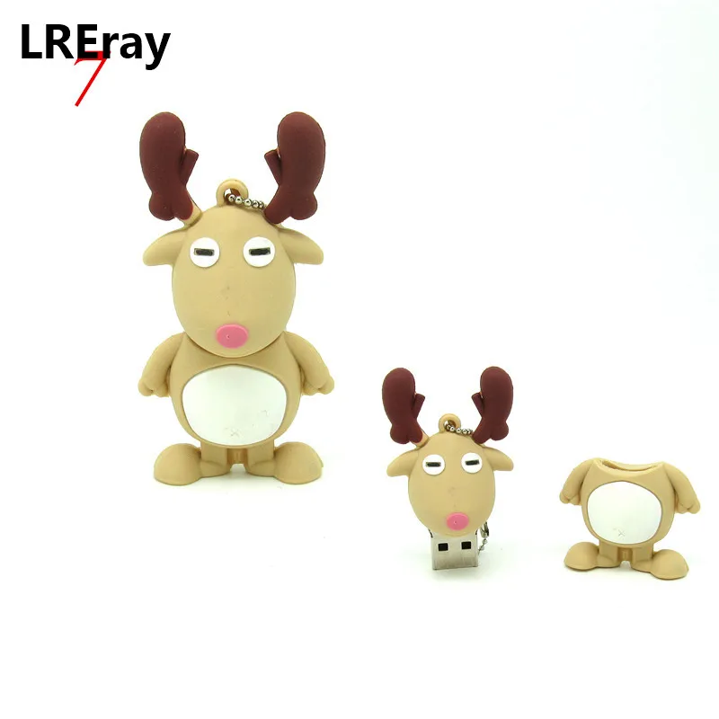 8 стилей мультфильм Рождественский Снеговик флэш-накопитель usb memoria stick pendrive Мини компьютер подарок ручка привода 4g 8gb 16gb 32gb - Цвет: style 7