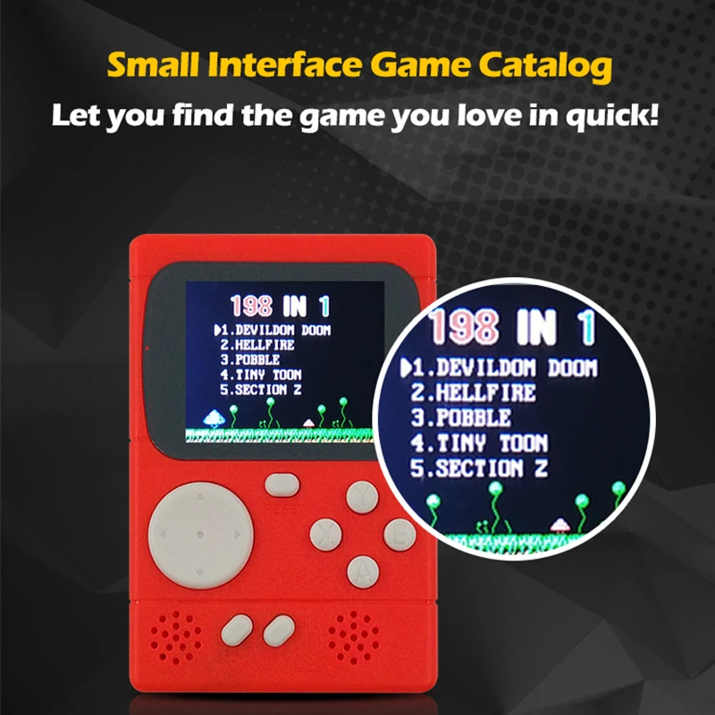 Игровая консоль для видео 8 бит Ретро карманный портативный игровой плеер