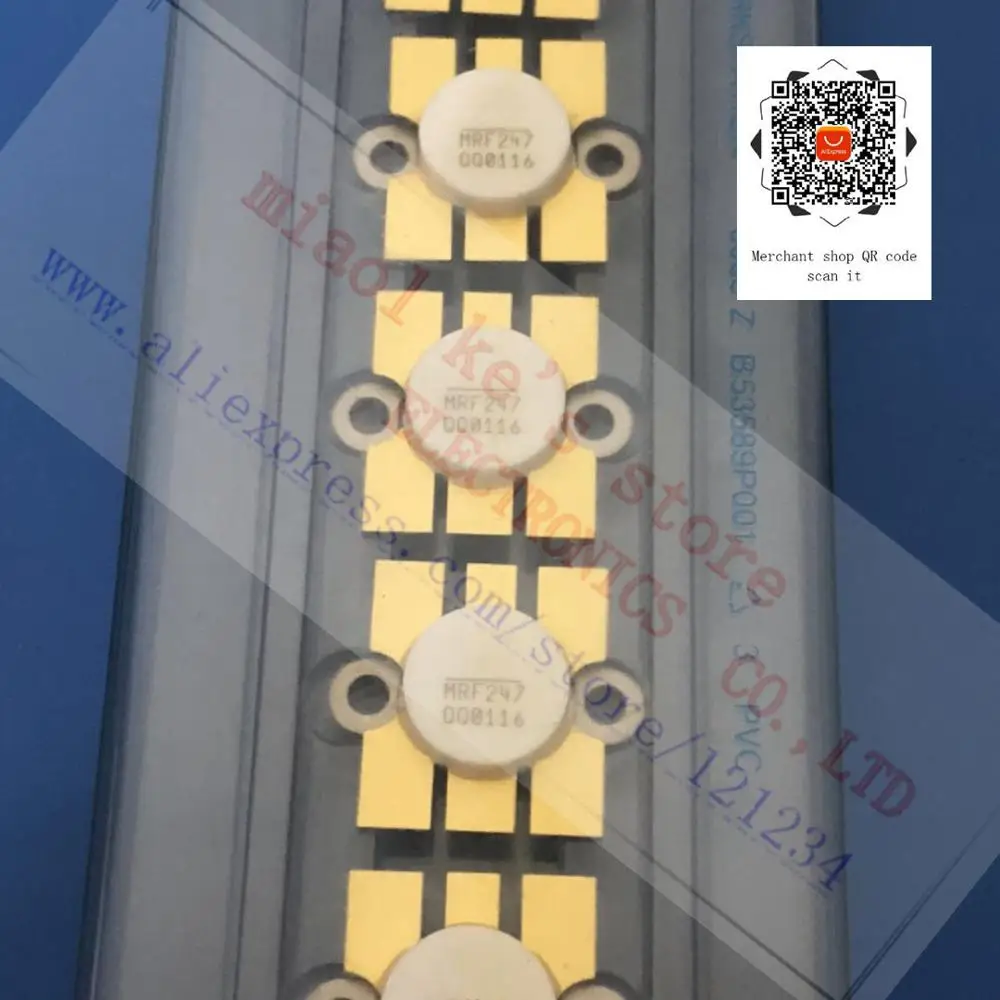

100%New original; MRF247 mrf247 [ 12.5V~36V 20A 75W 175MHz 7.0dB CASE 316-01 ] - RF POWER TRANSISTOR NPN SILICON