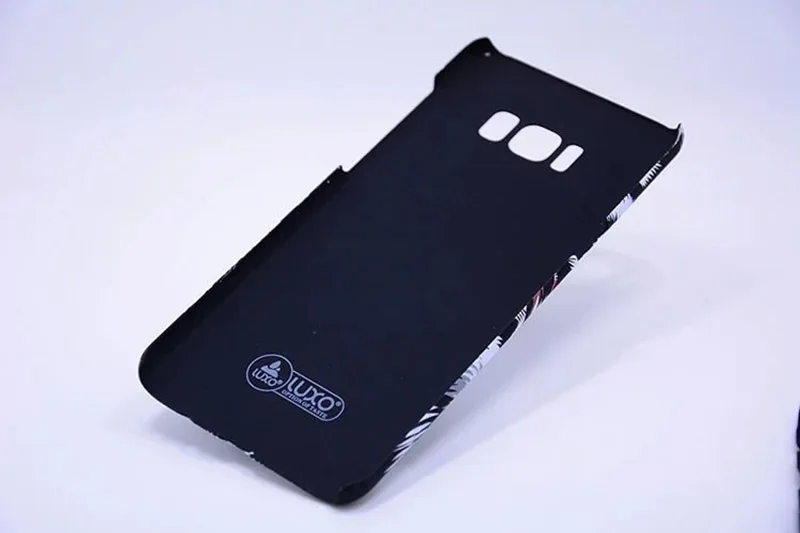 Чехол накладка с изображением леса короля льва волка совы для Samsung Galaxy S8 Plus|case for