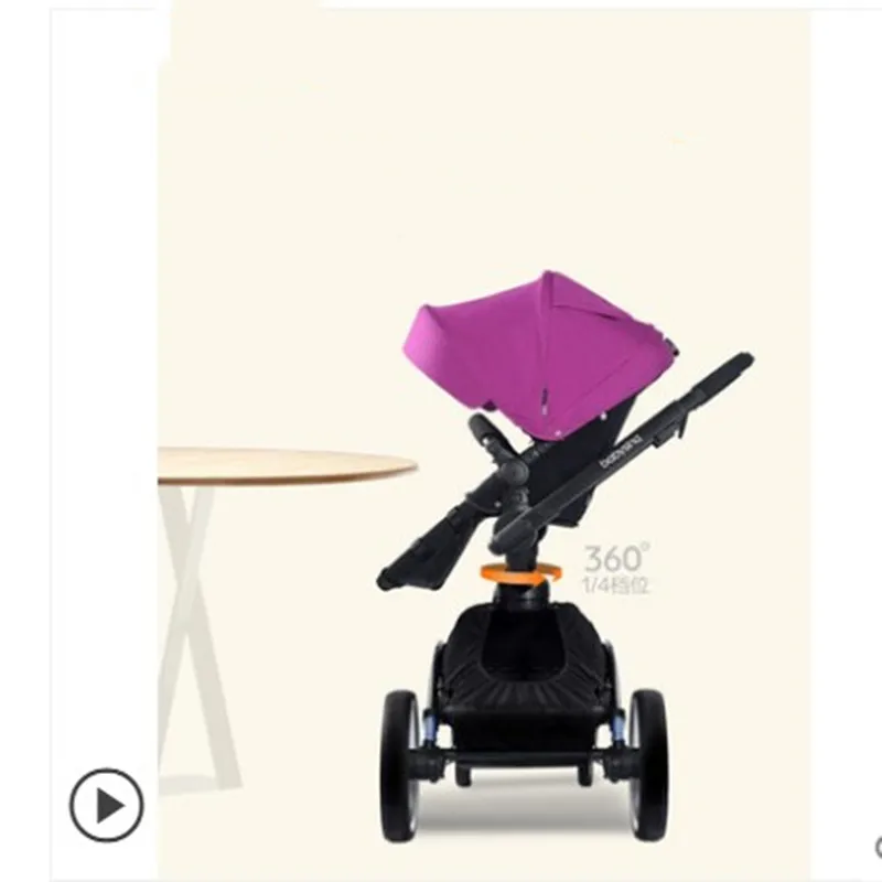 High-view baby stroller Neonatal shock-proof folding can sit and lie down bb | Мать и ребенок
