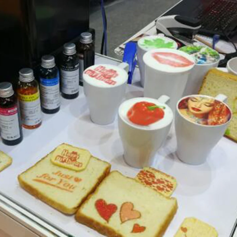 Кофейный принтер с 4 чашками устройство для печати на пищевых продуктах