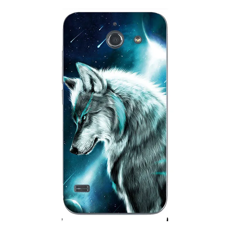 ZX40 Чехол для телефона, чехол для huawei Ascend Y550 Y 550 L01, Y550-L01 корпус телефона с рисунком, окрашенный Мягкий ТПУ силиконовый чехол в виде цветка - Цвет: ZX40