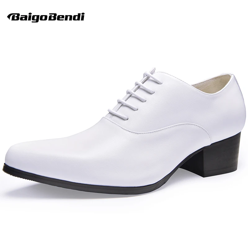 Mens Real Leather Lace Up Height Increasing Shoes Man Heighten Wedding Pointed Toe White Oxfords
Mens Real Leather Lace Up Height Increasing Shoes Man Heighten Wedding Pointed Toe White Oxfords