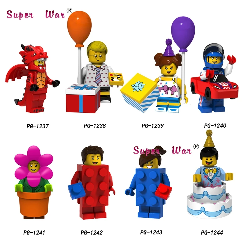 10Set-PG8151 10 компл. Мультфильм серии 4 девочки время приключений игрушки История Бэтмен фильм Seiya строительные блоки модель детей - Цвет: 10Set-PG8151