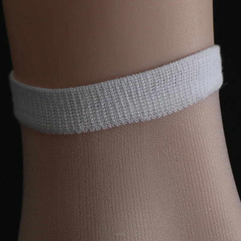 Большие продажи модные мужские носки тапочки Прозрачные деловые мягкие