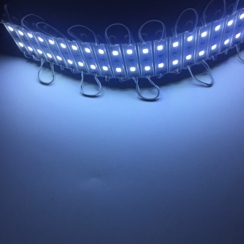 Светодиодный светильник, модуль для вывески, буквы канала, DC12V SMD4040, 2 светодиодный, 36 мм* 9 мм, без отверстия для установки, 3 м, лента и установка клея