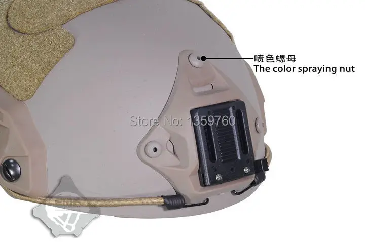 Арамидный шлем морской версии 1 быстросъемные пуленепробиваемые шлемы темный