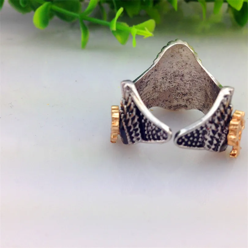 Мужское Винтажное кольцо в форме короны Хоббита и рыжего Арагорна вечерние