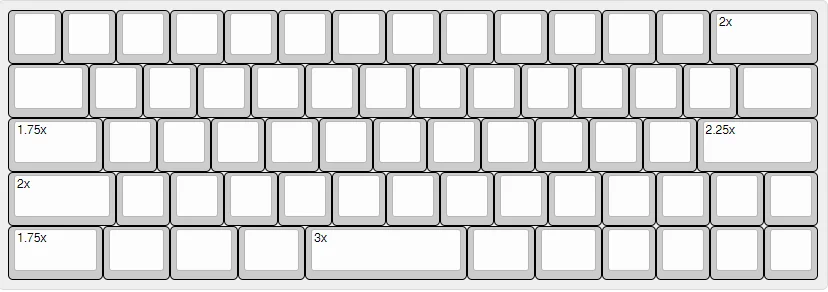 GH60 бамбуковый Орех Деревянный чехол Подставка для запястья 2 в 1 для 60% мини Механическая игровая клавиатура совместима с Pok3r DZ60 YD60MQ XD64
