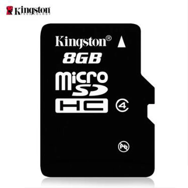 Kingston Micro SD карта 128 ГБ 256 Гб класс 10 Флэш-карта памяти 64 ГБ 32 ГБ 16 ГБ TF карта microSDHC microSDXC microsd 8 ГБ для телефона - Емкость: 8GB class 4