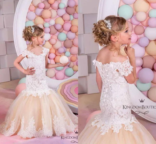 

Teenagers Dress 12 Year Old Wedding Dress Kids Pink Girls Kids 10 Years Lace Designer Wedding Mermaid Party Off Shouder Dresses