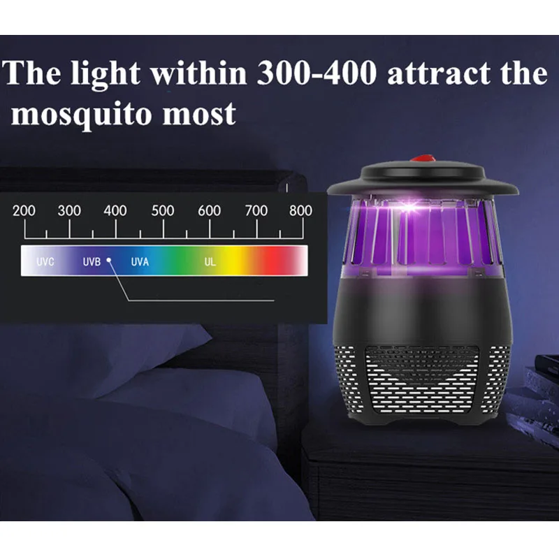 Электрическая лампа-убийца комаров лампа-ловушка для насекомых-москитов