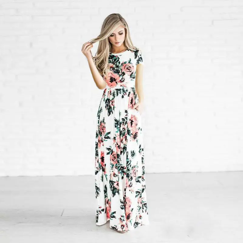 Фото Вечернее модное милое летнее женское облегающее платье трапециевидной формы с