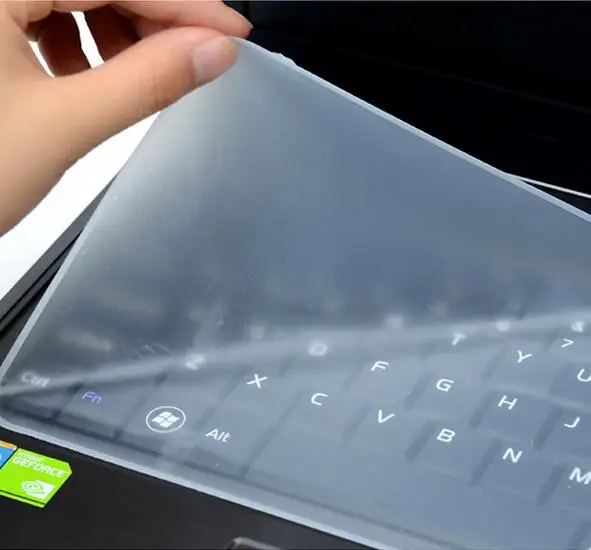 Силиконовая клавиатура для ноутбука 17 &quot14&quot 15 защитная пленка