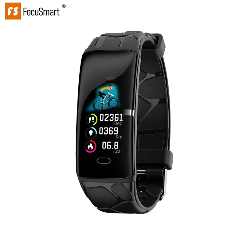 FocuSmart 2019 умные браслеты E58 фитнес трекер ECG HRV монитор сердечного ритма кровяное