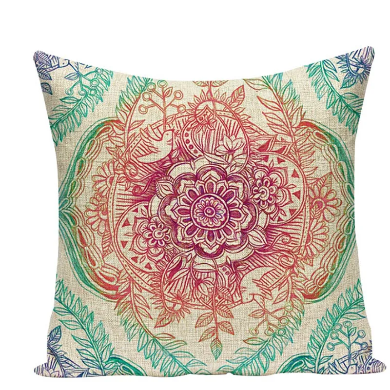 Винтажный цветочный узор модные наволочки для подушек Декоративные Чехлы на