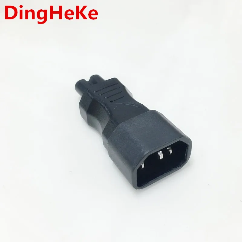 Универсальный адаптер питания IEC 320 C14 к C7 конвертер AC Разъем 3 Pin 2 IEC320 | Электроника