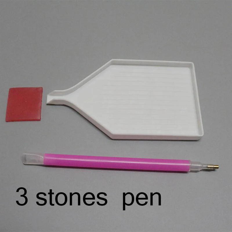 5D Diamond Painting Cross Stitch Tools Set Mosaic Embroidery tools Pen Glue Plastic Tray And Gags For Handwork | Дом и сад