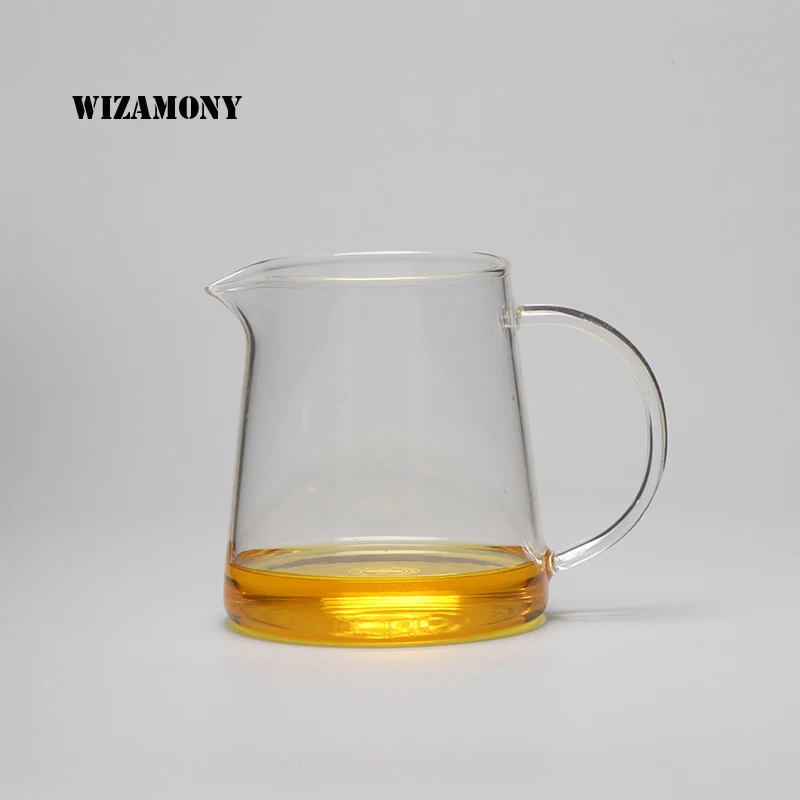 WIZAMONY Горячая распродажа! Чайный набор, чайный горшок из жаропрочного стекла, чайный кувшин, ярмарка, кружка Cha hai Gongdao, емкость чайной чашки 400 мл