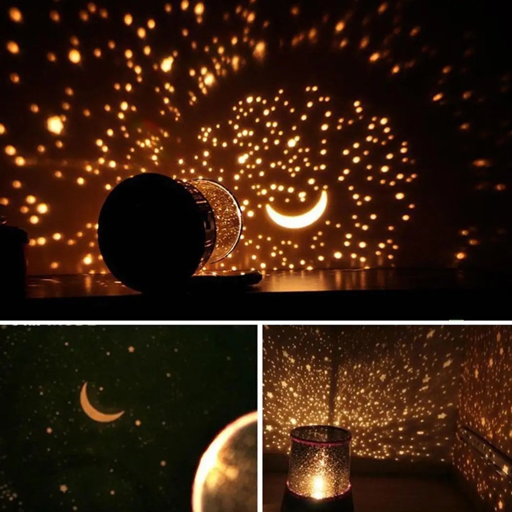 СВЕТОДИОДНЫЙ Светильник ночник для маленьких детей usb проектор сна с поворотом