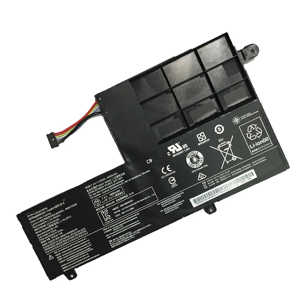 7 4 В 30wh L14L2P21 l14m2p21 новый оригинальный аккумулятор для ноутбука Lenovo Yoga 500-14isk s41-70 s41-75