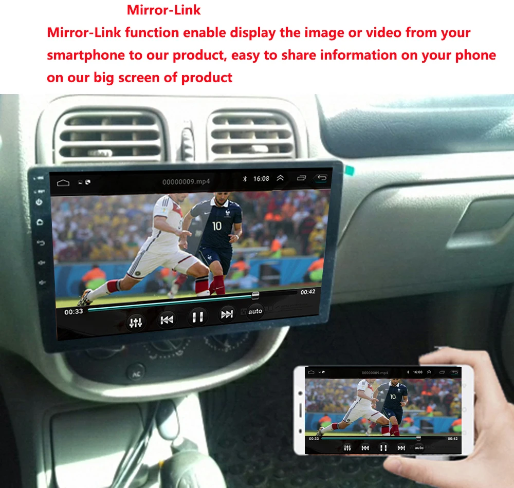 10," Android 8,0 автомобильный Радио gps навигация Авторадио Мультимедиа dvd-плеер Bluetooth wifi Зеркало Ссылка 1 Din аудио стерео