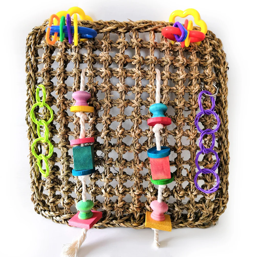 Натуральная трава игрушка для скалолазания Netbird Гирлянда укусов jacobs лестница