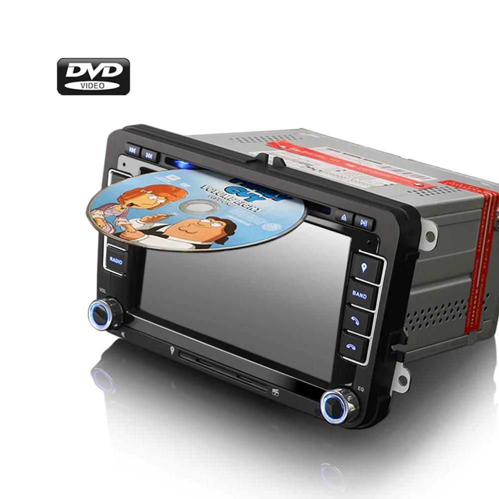 Авторадио DAB + навигация GPS DVD OBD OPS DTV-IN Bluetooth 3G CD iPhone7/8 для VW Golf Passat Touran Sharan EOS Jetta