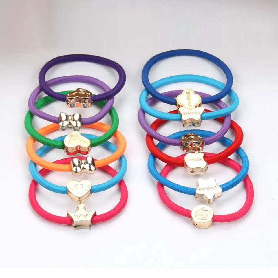 Резинки для волос женские 10 шт.|hair band girl|elastic hair bandselastic |