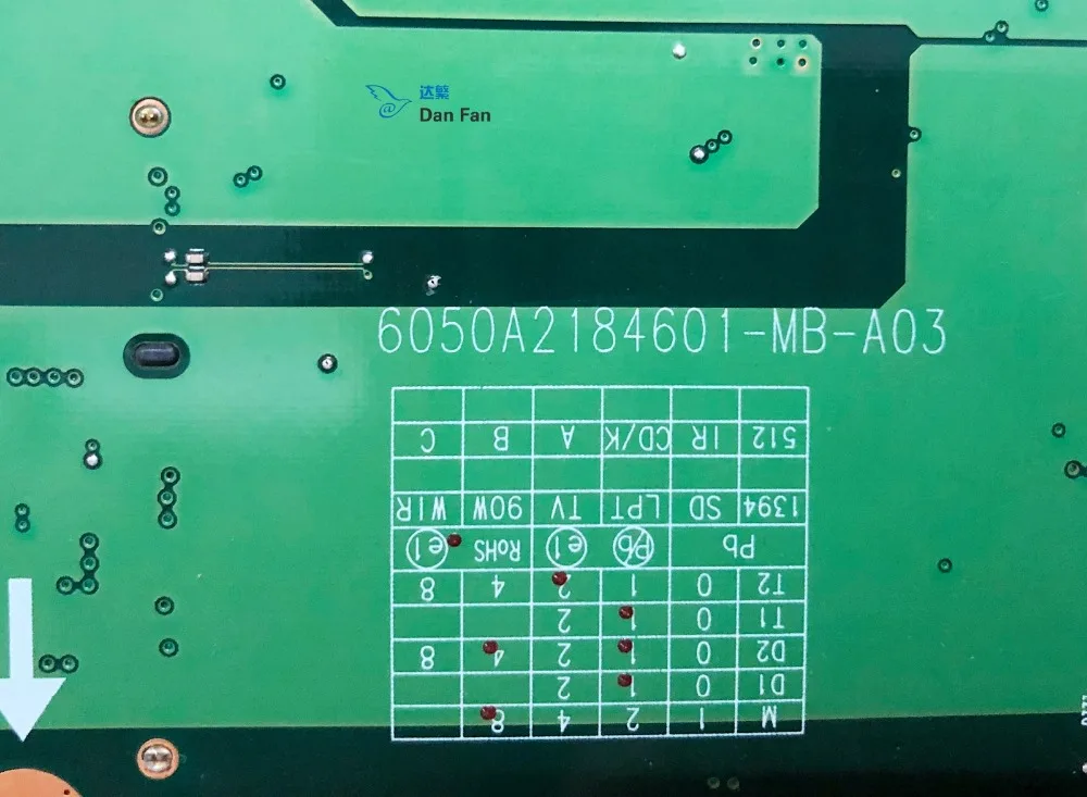 MBAP50B001 для ACER 8920G материнская плата ноутбука 6050A2184601-MB-A03 материнская плата полностью протестировано работы