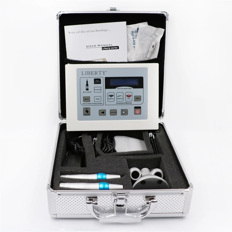 Машинка для перманентного макияжа Liberty цифровая тату машинка с ручкой и