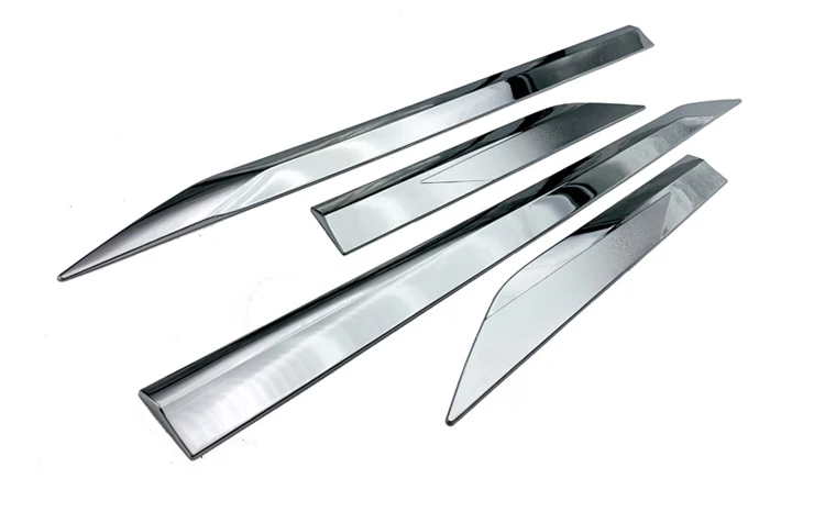 Автомобильные аксессуары ABS хромированный пластиковый боковой молдинг крышка