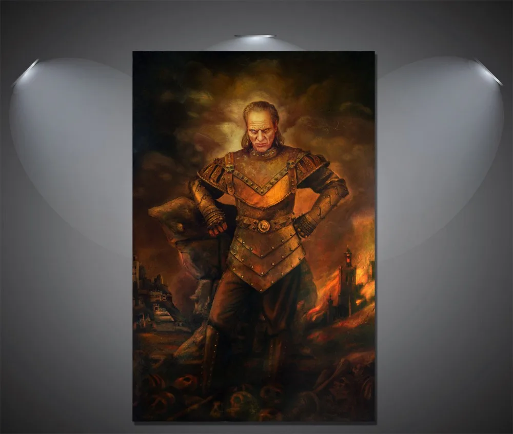 Винтажный Шелковый постер Vigo the Carpathian для украшения стен 12x18 24x36 дюймов|Рисование
