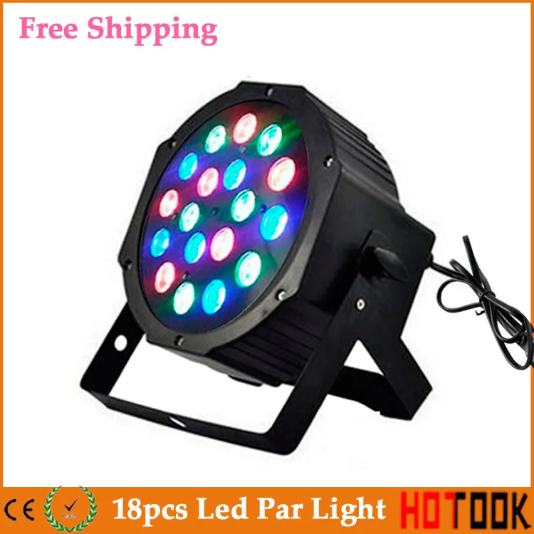 Сцсветильник Светодиодный прожектор RGB RGBW 18x3 Вт 12 активное DMX512 оборудование для
