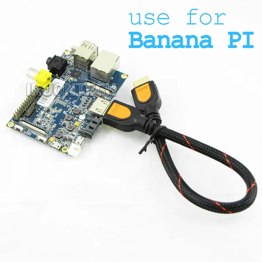 30 см 0.3MTS 0 3 м М v1.4 кабель HDMI 1080 P видео для Raspberry PI и банан Pi BPI-R2 BPI-M3 BPI-M64 BPI-M2 + Ультра |