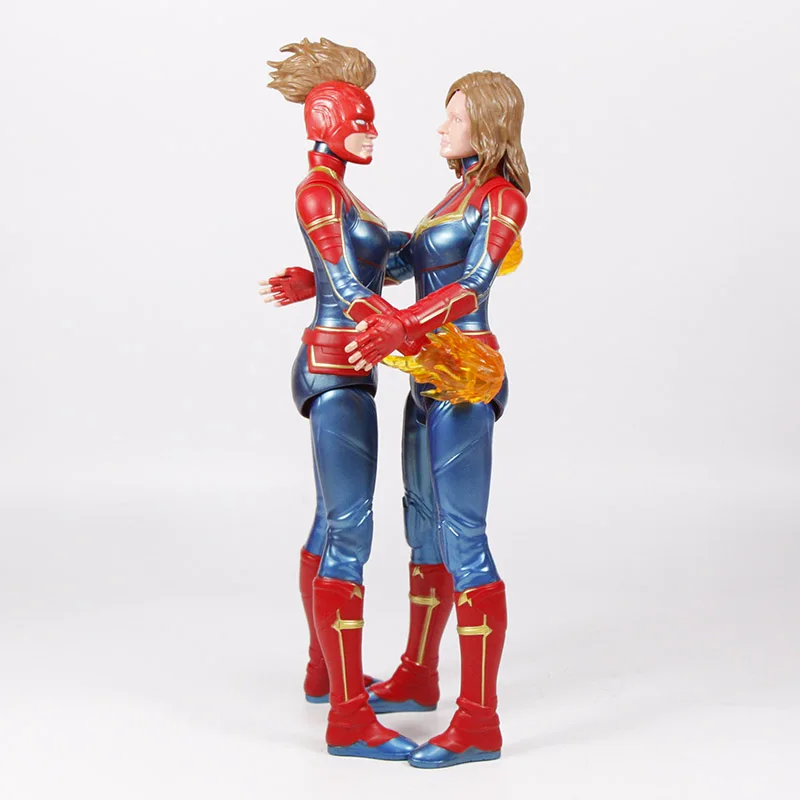 32-34 см Marvel Капитан Marvel игрушки легенды капитан Карол Дэнверс ПВХ фигурка Мстители конечная игра фигурки для коллекционеров