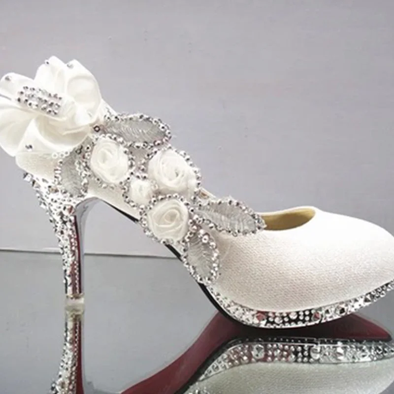 white 8cm Яркие свадебные туфли; женские туфли-лодочки; пикантные женские туфли на очень высоком каблуке; модная женская обувь для вечеринок; тонкий каблук 8 см; 10 см; YX721 - Цвет: white 8cm
