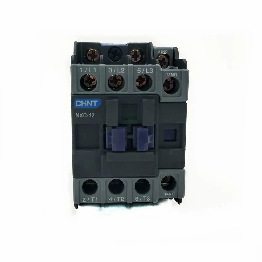 Новый Chint AC Контактор NXC 12 1NC + 1NO 12A контактор напряжение катушки AC220V AC380V AC110V AC36V