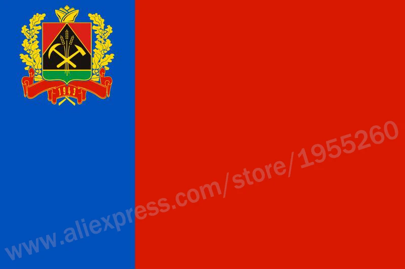 

Флаг Кемеровская область 3x5 футов 90x150 см флаги федеральных субъектов России баннеры