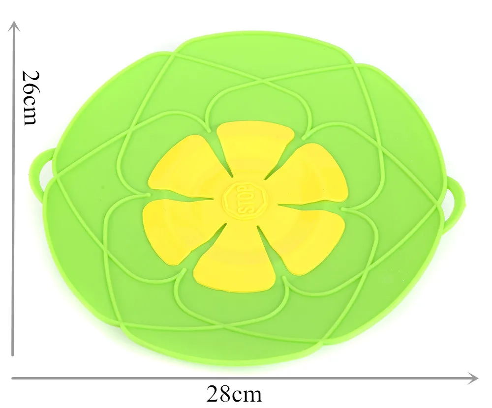 Силиконовая крышка пробка для разлива диаметр 28 см силиконовая сковороды 11