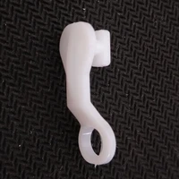 50pcspack track indoor for home ring rail runner decoration hanging clip on curtain glider hook window drape accessories